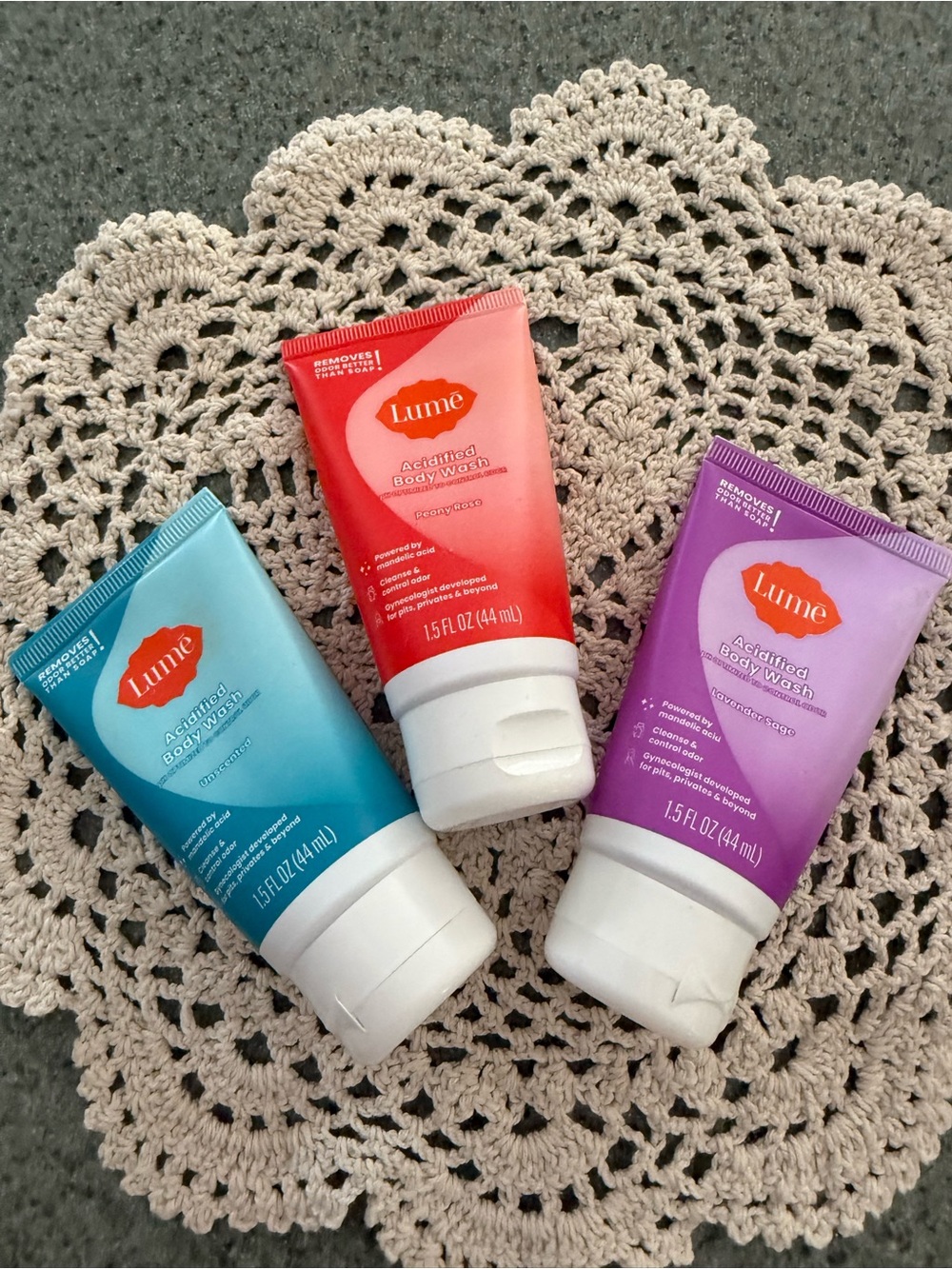 Lumē Acidified Body Wash Trio NEW